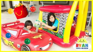 McDonald’s Drive Thru Prank Bad Mommy on Disney Cars Lightning McQueen Power Wheel Ride On Car