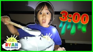 DO NOT MAKE FLUFFY SLIME AT 3am or 3pm! Omg so scary 3am Challenge