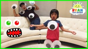 Bad Kid Giant Magical Googly Eyes Prank Daddy w/ Skittles M&M in McDonald’s Happy Meal ...