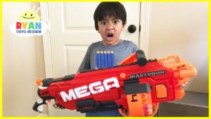 Bad Kids Bad Daddy Nerf + Johny Johny Yes papa Song Nursery Rhymes Songs Learn Colors for Children