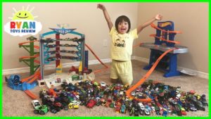 Biggest Hot Wheels Collection Road Rally Raceway Playset! Kids Pretend Play Ultimate Garage Cars