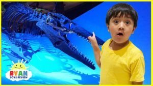 Dinosaur Science Children’s Museum for kids with Ryan ToysReview