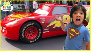 Disney Cars Rides In Real Life with Lightning McQueen!!!