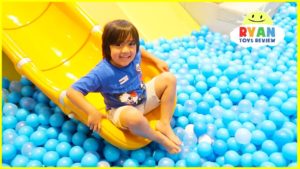 Indoor Playground for Kids Play Time + Outdoor Amusement Park!!!