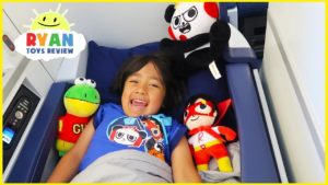 Ryan ToysReview Airplane ride with Pretend Play Toys!!!!