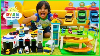 Tayo The Little Bus Parking Garage Toys Cars For Kids