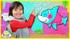 Baby Shark | Kids Song and Nursery Rhymes Sing and Dance | Animal Songs with Ryan ToysReview