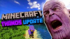 Minecraft New Thanos update is CRAZY