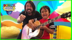 Ryan and Dave Grohl guess nursery Rhyme Challenge on Ryan’s Mystery Playdate Full Episode!