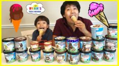 ICE CREAM CHALLENGE!! BEN & JERRY’S 20 FLAVORS Guess the flavor Taste test Funny video!