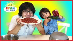 Real Food vs Gummy Food Challenge