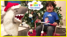 Shark Pretend Play Hide and Hide with Ryan ToysReview