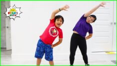 Kids Workout Video at home 30mins Family fun with  Ryan’s World!!