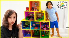 Ryan’s Giant Doll House Adventure with Mommy and more 1hr kids Video!