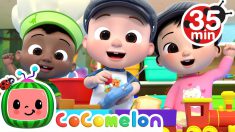 Down By The Station Song + More Nursery Rhymes & Kids Songs – CoComelon